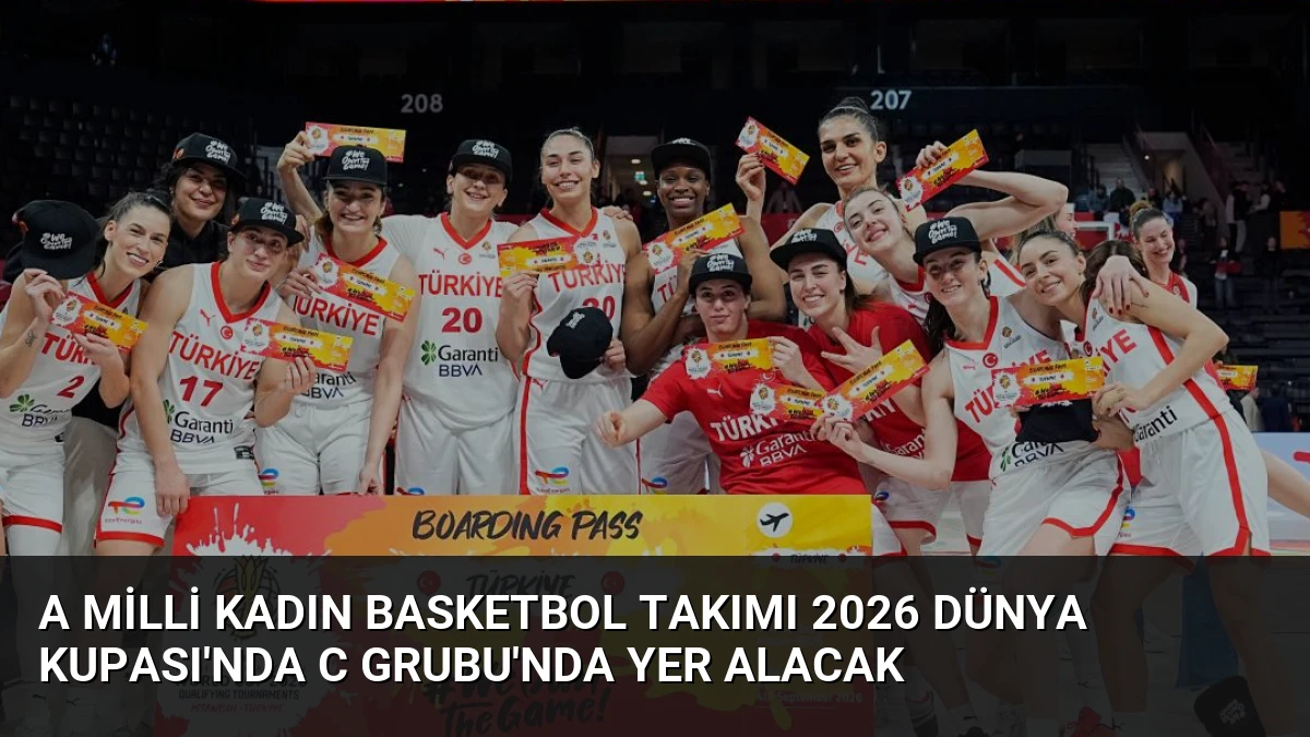 A Milli Kadın Basketbol Takımı 2026 Dünya Kupası’nda C Grubu’nda Yer Alacak