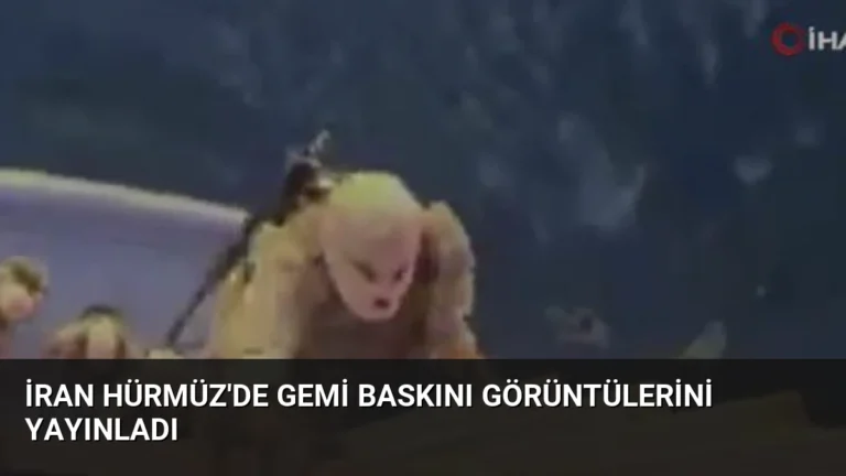 İran Hürmüz’de Gemi Baskını Görüntülerini Yayınladı