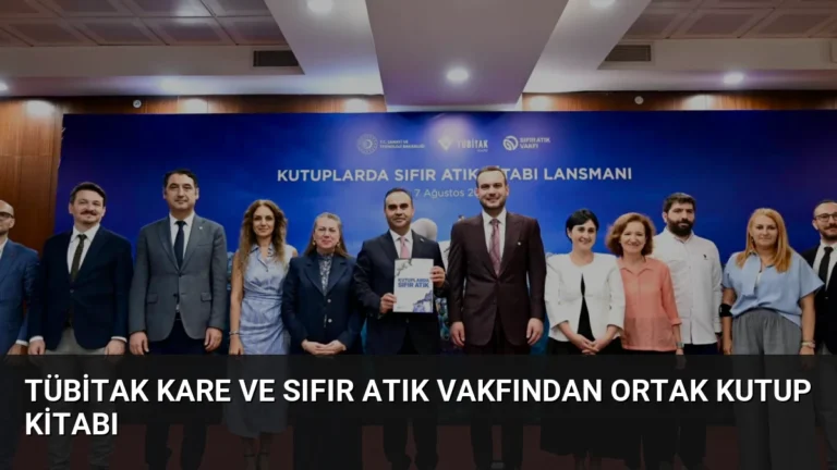 TÜBİTAK KARE ve Sıfır Atık Vakfından Ortak Kutup Kitabı
