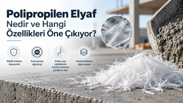 Polipropilen Elyaf Nedir ve Hangi Özellikleri Öne Çıkıyor?