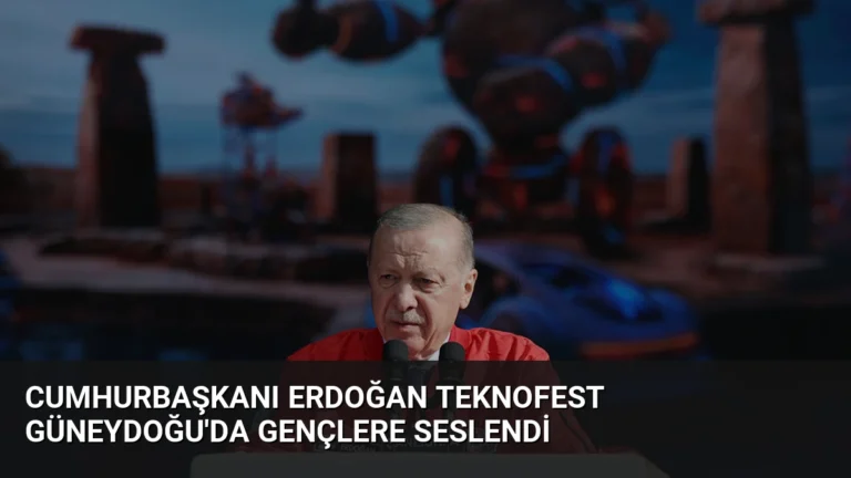 Cumhurbaşkanı Erdoğan TEKNOFEST Güneydoğu’da Gençlere Seslendi