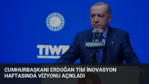 Cumhurbaşkanı Erdoğan TİM İnovasyon Haftasında Vizyonu Açıkladı