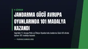 Jandarma Gücü Avrupa Oyunlarında 101 Madalya Kazandı